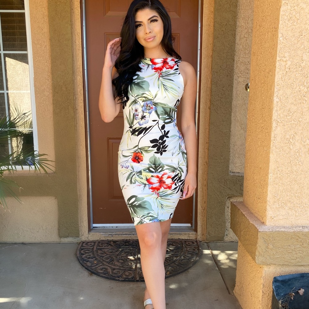 Floral Midi Dress